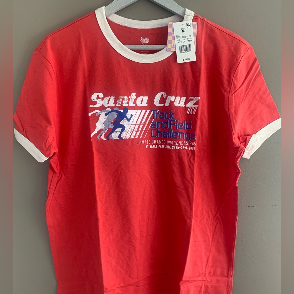 Ascot and Hart Climate Awareness T-shirt. Size M. NWT
